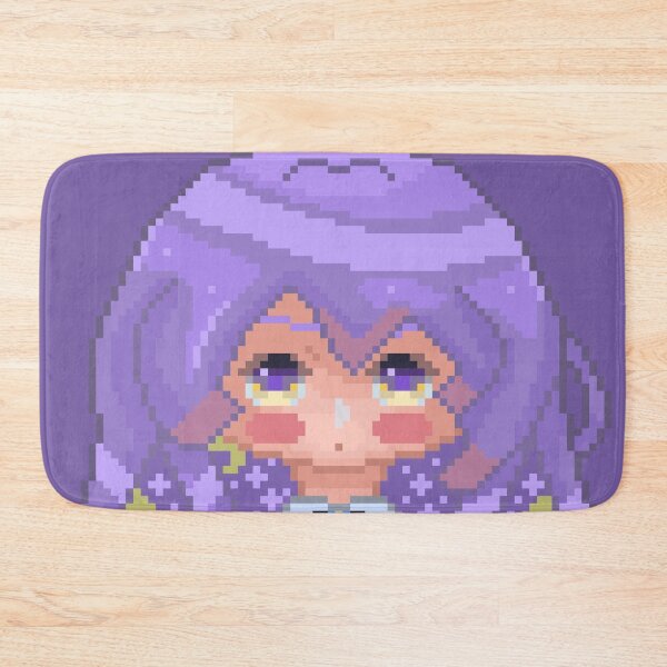 Item preview, [Hololive] Moona Hoshinova Chibi Flushed Pixel Art designed and sold by RobusonArts.