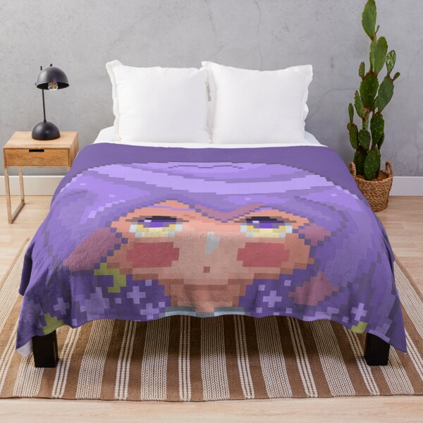 Item preview, [Hololive] Moona Hoshinova Chibi Flushed Pixel Art designed and sold by RobusonArts.
