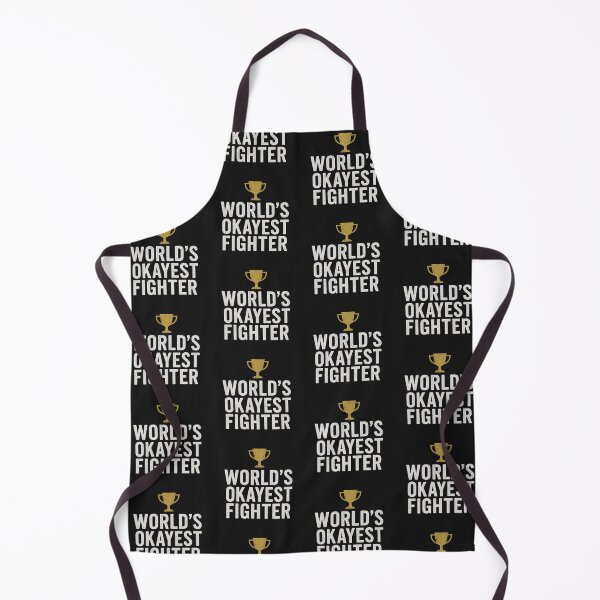 Item preview, World's Okayest Fighter designed and sold by VoltThreads.