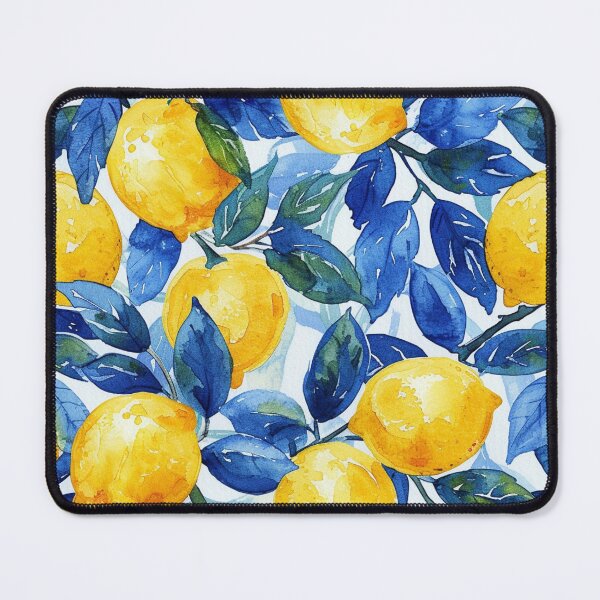 Item preview, Watercolor Lemon Grove Pattern designed and sold by NamisNook.