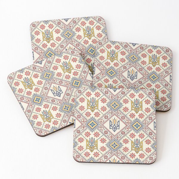 Item preview, Ukrainian Cross-Stitch Pattern with Trident designed and sold by ML-Media.