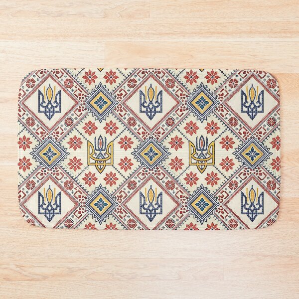 Item preview, Ukrainian Cross-Stitch Pattern with Trident designed and sold by ML-Media.