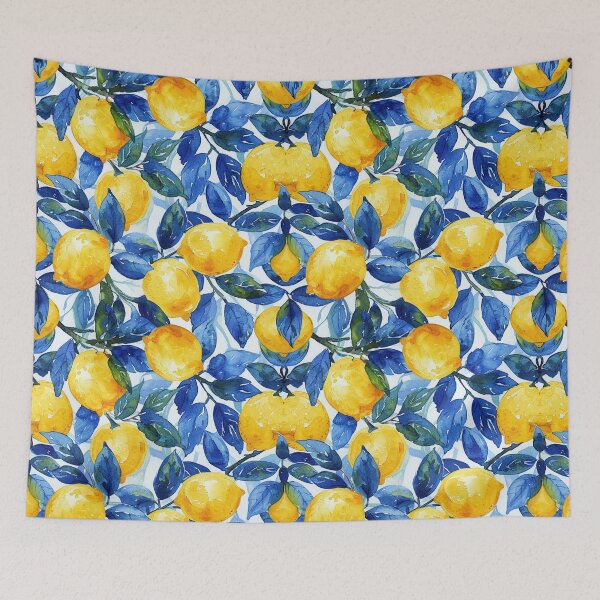 Item preview, Watercolor Lemon Grove Pattern designed and sold by NamisNook.