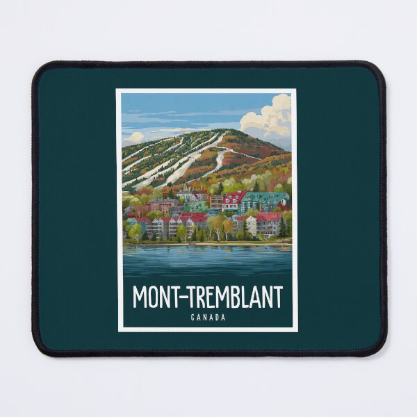 Item preview, A Pop Art Illustration of Mont Tremblant - Canada designed and sold by StudioRedKoala.