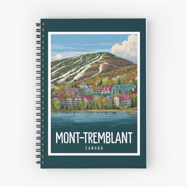 Item preview, A Pop Art Illustration of Mont Tremblant - Canada  designed and sold by StudioRedKoala.
