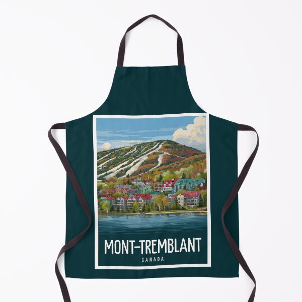 Item preview, A Pop Art Illustration of Mont Tremblant - Canada  designed and sold by StudioRedKoala.