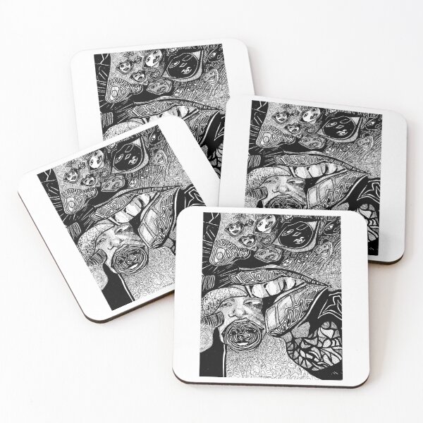 Item preview, abstract design, mouth, cannibalism designed and sold by Nikandcraft.