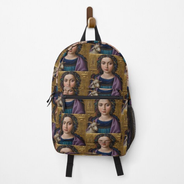 Item preview, Vintage Medieval style art of Esmeralda from the Hunchback of Notre Dame by Victor Hugo designed and sold by Vintage Designs +.