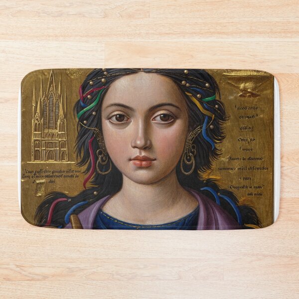 Item preview, Vintage Medieval style art of Esmeralda from the Hunchback of Notre Dame by Victor Hugo designed and sold by Vintage Designs +.