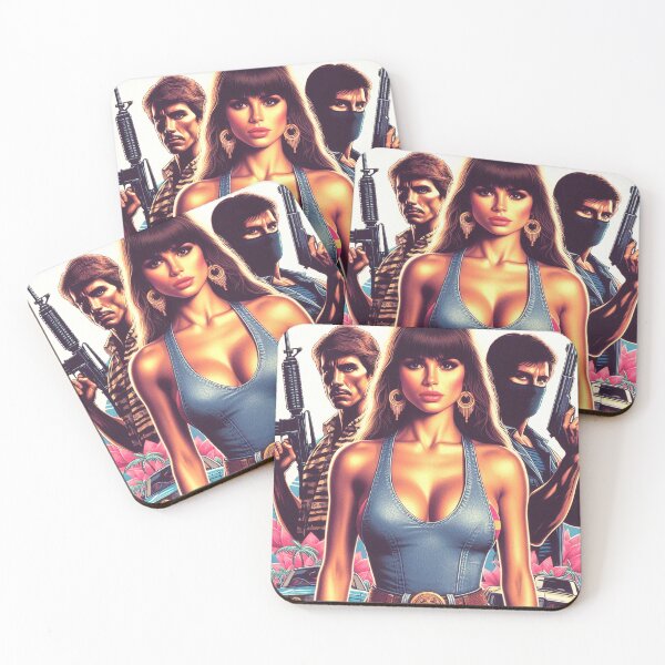 Item preview, Retro Action 80s Woman designed and sold by PulpVintage.
