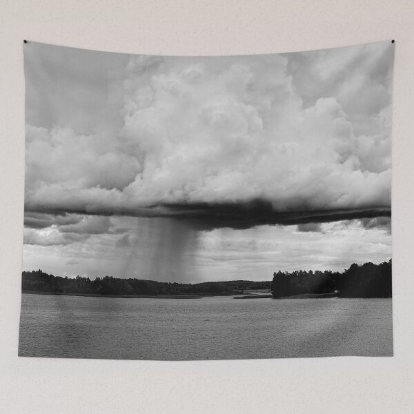 Item preview, Raincloud spot bw designed and sold by Jouko Lehto Photography.