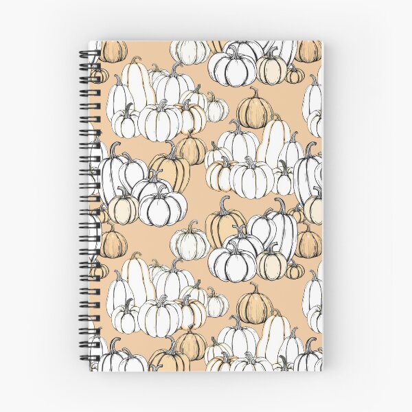 Item preview, Soft Line Pumpkin Illustration Pattern designed and sold by UnhingedBird.