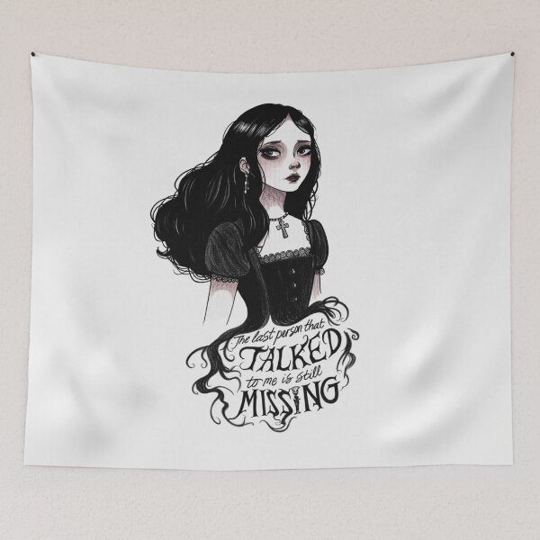 Item preview,  The last person that talked to me is still missing designed and sold by Vintage Designs +.