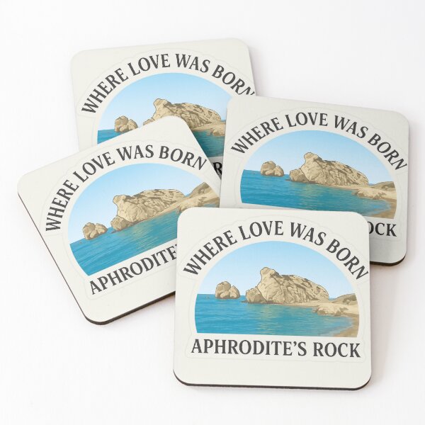 Item preview, Where Love Was Born – Aphrodite’s Rock Cyprus Design designed and sold by CreationbyNiki.