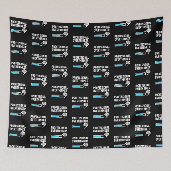 Item preview, Professional Overthinker designed and sold by VoltThreads.