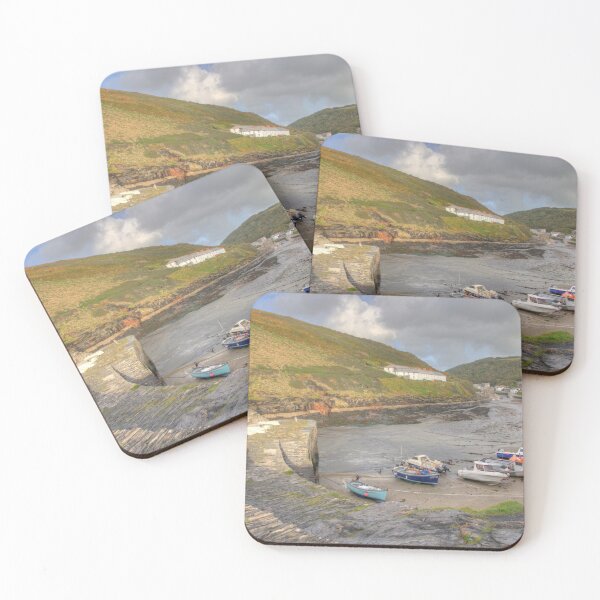 Item preview, Boscastle Harbour at low tide  designed and sold by hawkie.