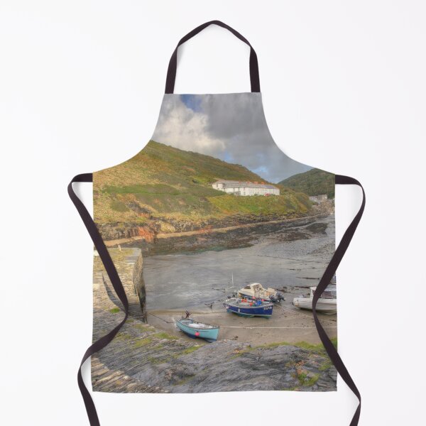 Item preview, Boscastle Harbour at low tide designed and sold by hawkie.
