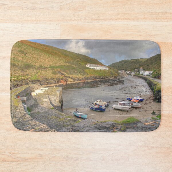 Item preview, Boscastle Harbour at low tide  designed and sold by hawkie.