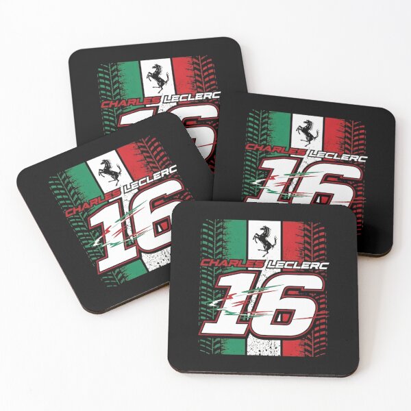 Item preview, Charles Leclerc 16 Italian Flag F1 designed and sold by Studio F1Grid.