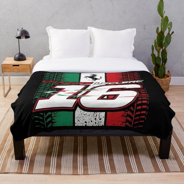 Artikelvorschau, Charles Leclerc 16 Italienische Flagge F1 entworfen und verkauft von Studio F1Grid.