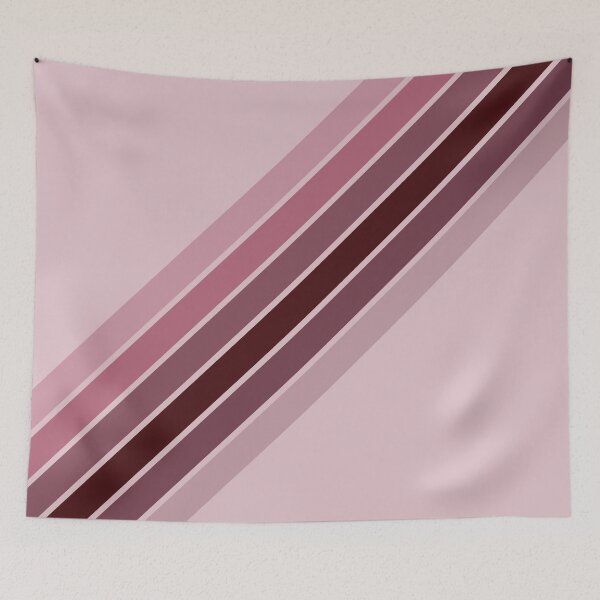 Item preview, Diagonal Phone Case Strip Wine Plumb Mauve designed and sold by Sharon Schwalbe.