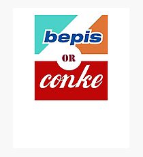 Bepis or Conke Photographic Print