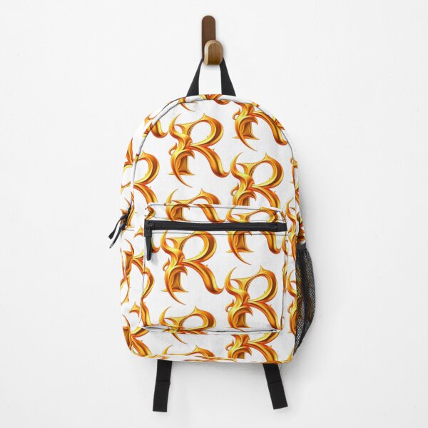 Item preview, Golden Flame Letter R – Luxury 3D Alphabet Design designed and sold by 1TruthMatrix.