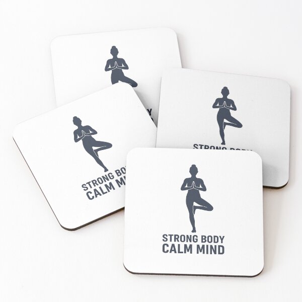 Item preview, Strong Body Calm Mind Yoga designed and sold by Fitnessandyoga.