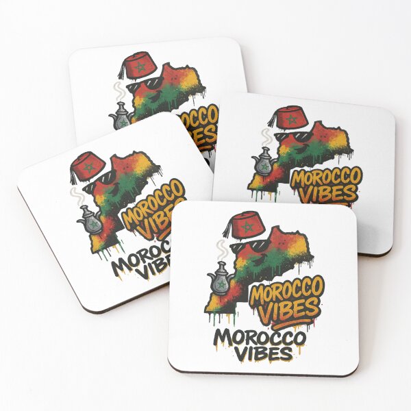 Item preview, Morocco Vibes – Cool Moroccan Street Art Map Design designed and sold by ZYNORAworld.