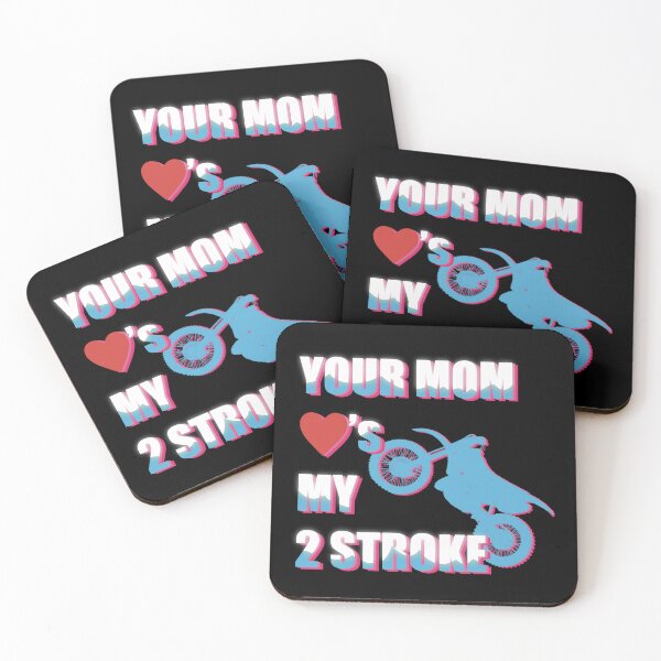 Item preview, 2 Strokes for your mom designed and sold by DubzDoodlz.