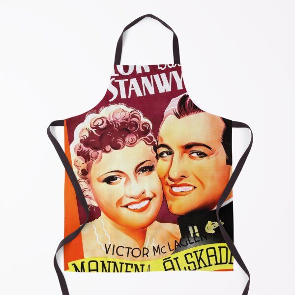 Item preview, Vintage Movie Poster | The Man I Love | Art Deco Style | Classic Hollywood | Robert Taylor & Barbara Stanwyck designed and sold by artofuniverse.