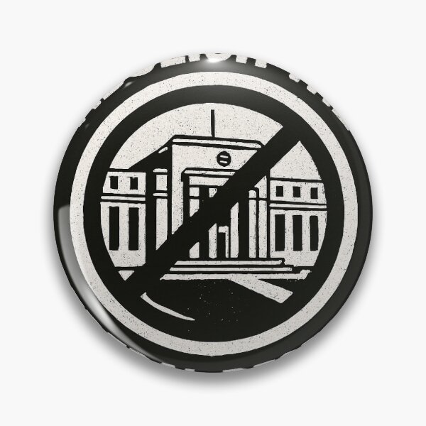 Item preview, Abolish the Fed Decal designed and sold by LavishLines.