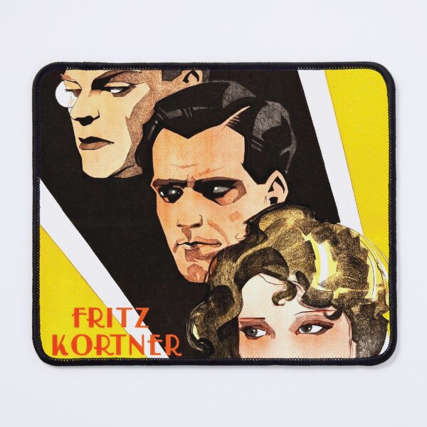 Item preview, Vintage Movie Poster | Den Gatfulla Kvinnan | Art Deco Style | Classic Cinema Art | Marlene Dietrich & Fritz Kortner designed and sold by artofuniverse.