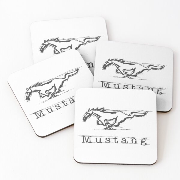 Item preview, Hand drawn Mustang on the run designed and sold by suerussoart.