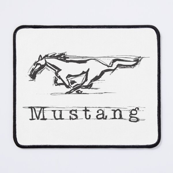 Item preview, Hand drawn Mustang on the run designed and sold by suerussoart.