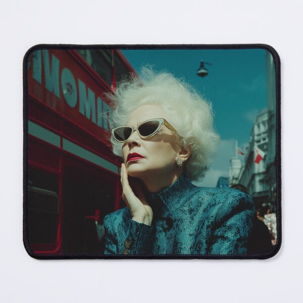 Item preview, Lady in London - glamorous fashion portrait designed and sold by KsaveraArt.