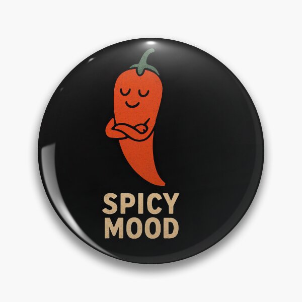 Item preview, Spicy Mood Cartoon Pepper Illustration designed and sold by tarotstarostina.