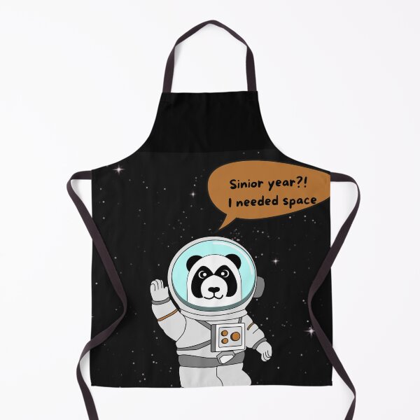 Item preview, Funny Astronaut panda Graduation – Senior Year I Needed Space designed and sold by By-soso.
