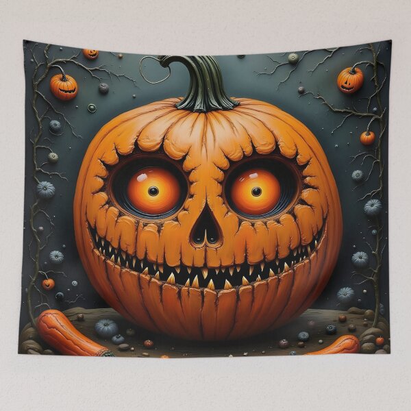 Item preview, Fractured Jack-O’-Lantern Tee designed and sold by artmanikin.