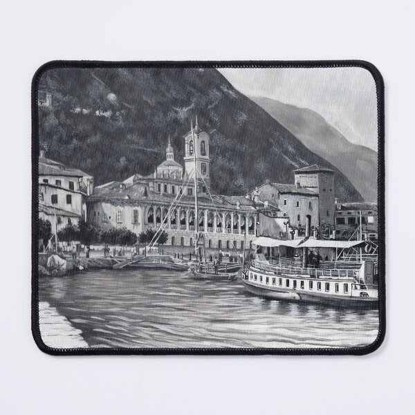 Item preview, Italy lake hand painted designed and sold by MortyMatri.