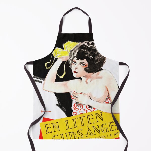 Item preview, Vintage Movie Poster | Clara Bow Art Deco Style | En Liten Guds Ängel | Silent Film Era | 1920s Flapper Fashion & Glamour designed and sold by artofuniverse.