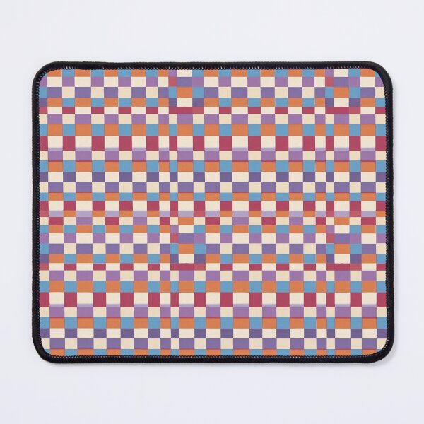 Artikelvorschau, Bold Retro Checkerboard Pattern – Vibrant 70s Style entworfen und verkauft von DynamiteGrAphIcsArt.