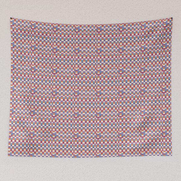 Item preview, Bold Retro Checkerboard Pattern – Vibrant 70s Style designed and sold by DynamiteGrAphIcsArt.