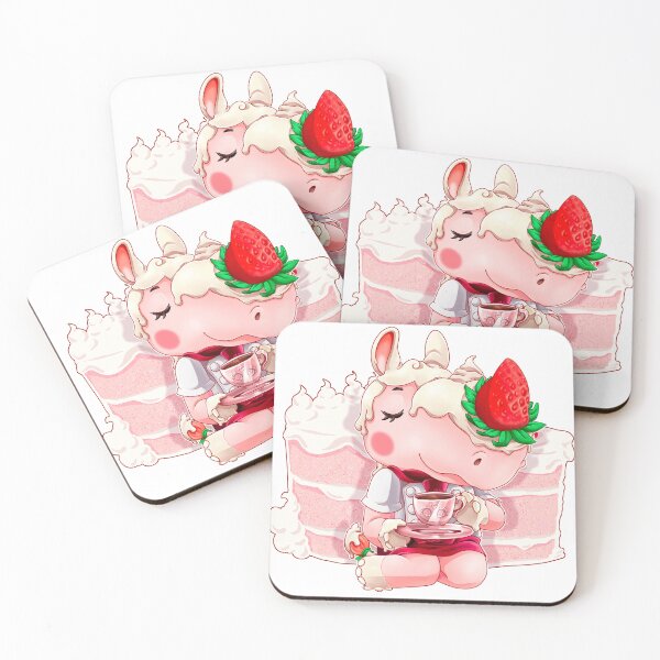 Item preview, Tea Time with Strawberry Cake designed and sold by Paintbucket Lemonade.