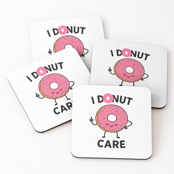 Item preview, I Donut Care - Cute Bee Pun Graphic Tee designed and sold by Moyeri.