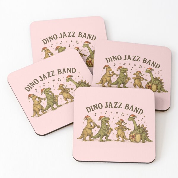 Item preview, Dino Jazz Band Vintage Christmas Dinosaur Music Design designed and sold by Meandmyshop.