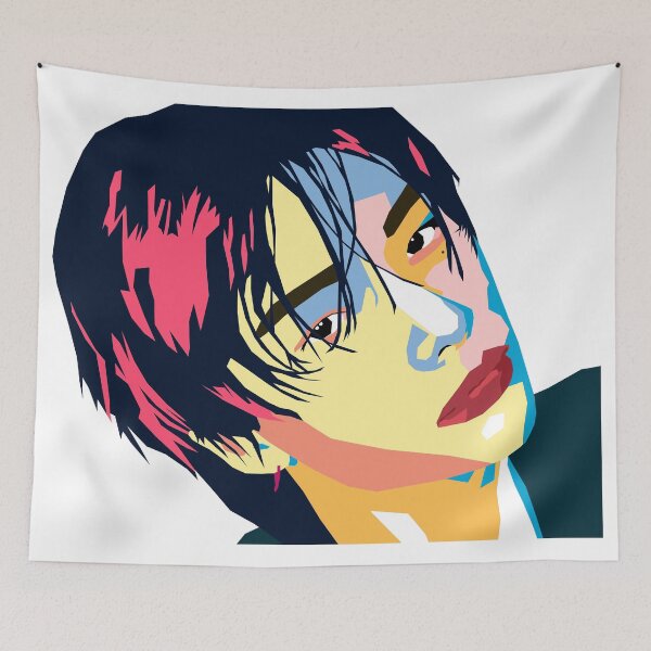 Item preview, Hyunjin Stray Kids WPAP art designed and sold by Aome22.