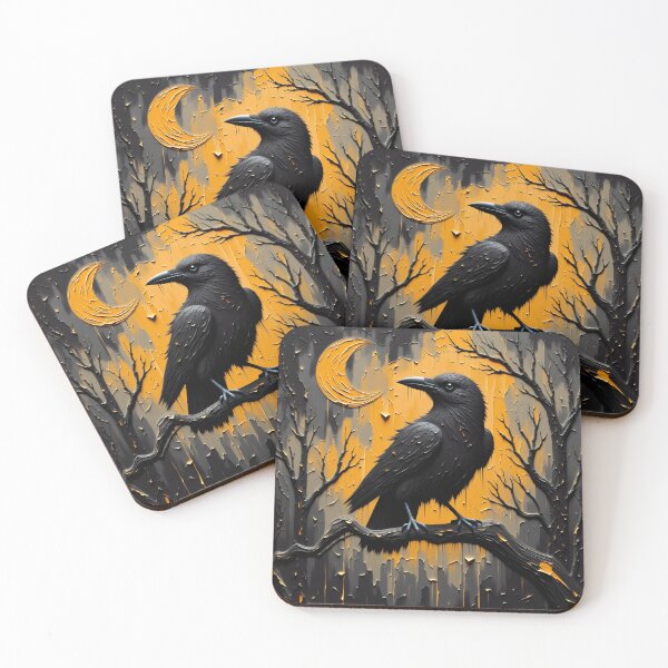 Item preview, Cackling Crow Perch Phone Case designed and sold by artmanikin.