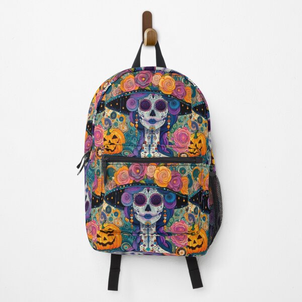 Item preview, Colorful Catrina Illustration - Day of the Dead Art and Mexican Tradition designed and sold by Ojo de Lilith.