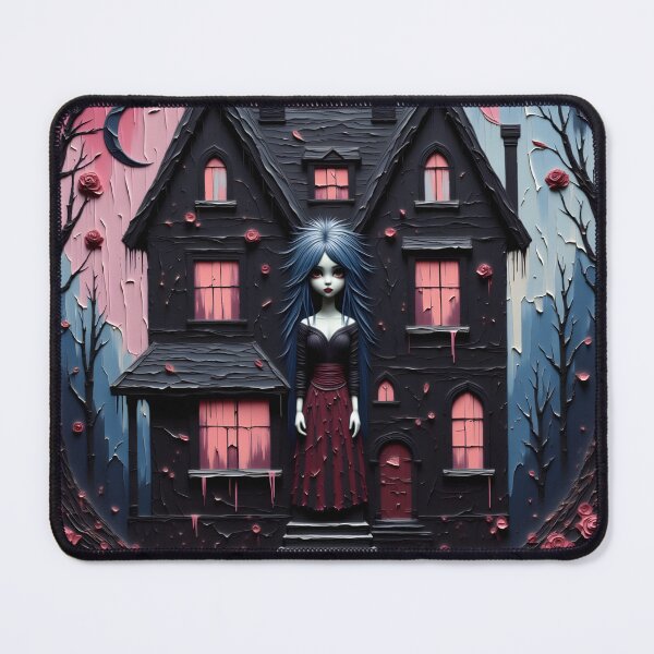 Item preview, Haunted Dollhouse Tee designed and sold by artmanikin.